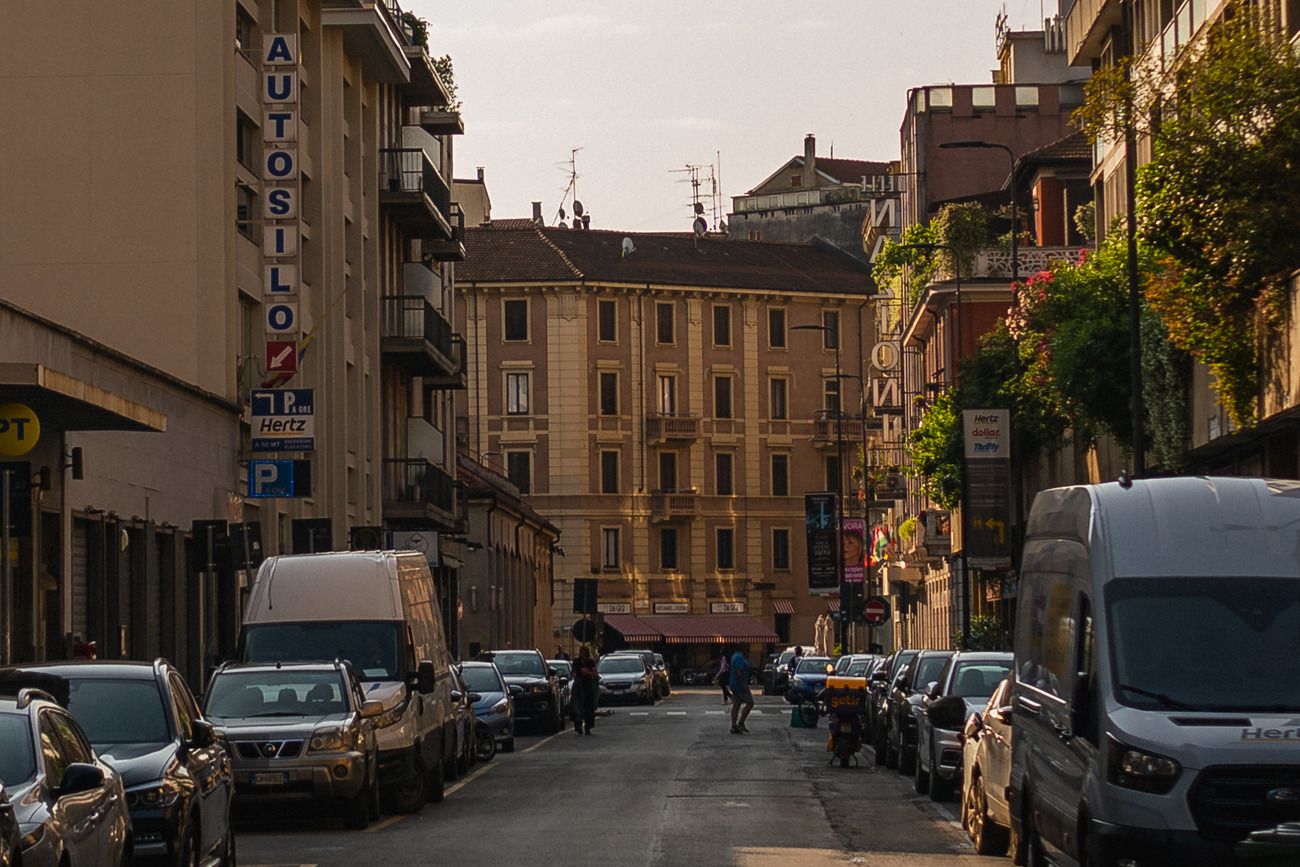Strada rezidentiala linistita din bergamo